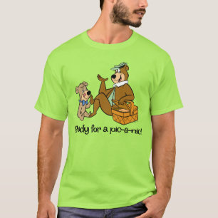 Camiseta Aperitivo para picnic y boco-boo de yogi
