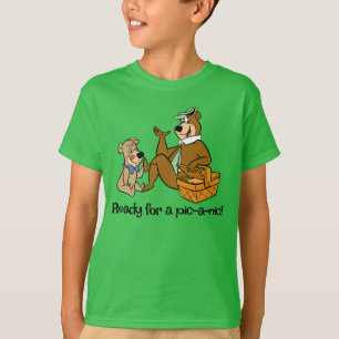 Camiseta Aperitivo para picnic y boco-boo de yogi