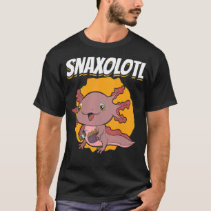 Camiseta Aperitivos anfibios de Salamander Snaxolotl mexica