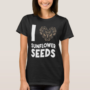 Camiseta Aperitivos de nueces de semilla de girasol