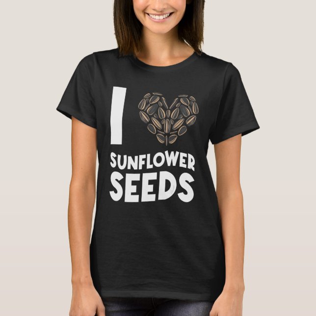 Camiseta Aperitivos de nueces de semilla de girasol (Anverso)