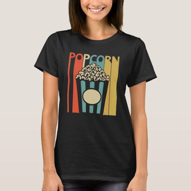 Camiseta Aperitivos para palomitas de maíz (Anverso)