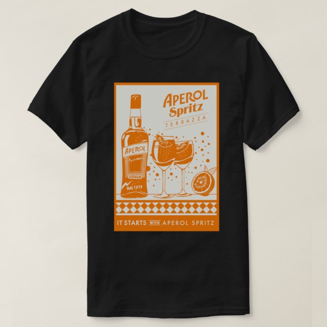 Camiseta Aperol Spritz (2) (Diseño del anverso)