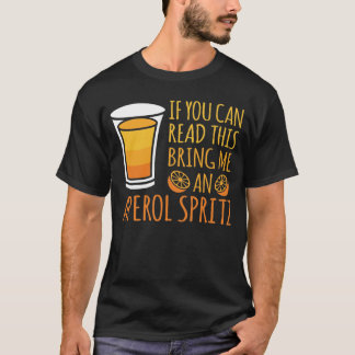 Camiseta Aperol Spritz Cocktail Fiesta Bebida Alcohólica Ve