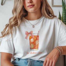 Camiseta Aperol Spritz Coquette