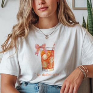 Camiseta Aperol Spritz Coquette