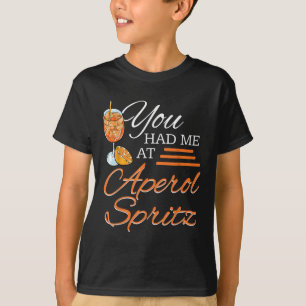 Camiseta Aperol Spritz Fiesta de cola Bebida de alcohol Noc