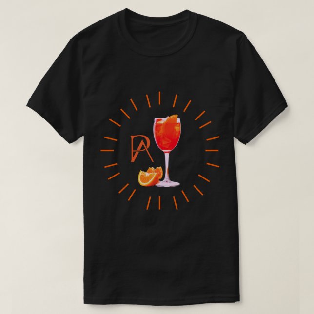 Camiseta Aperol Spritz Rezept - Aperol Spritz Cap (Diseño del anverso)