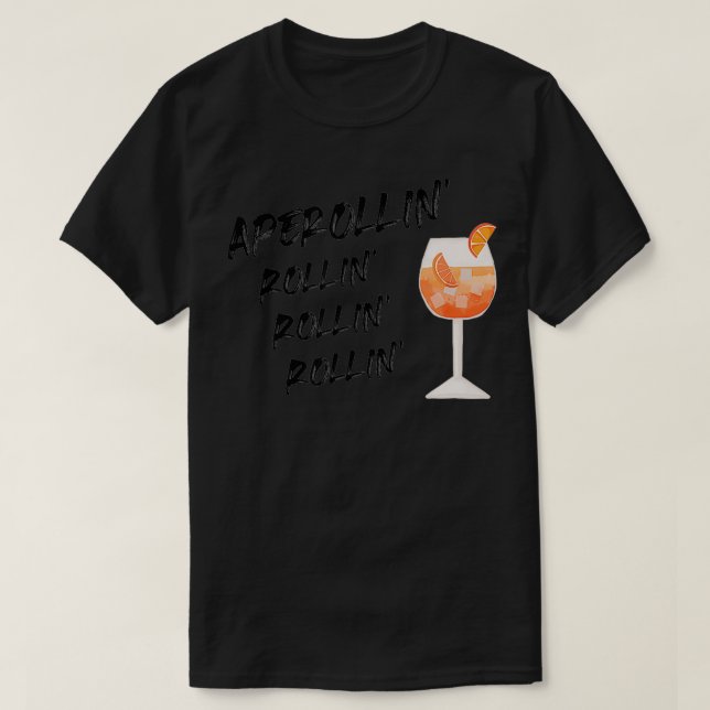 Camiseta Aperollin Rollin Summer 2021 Aperol Spritz (Diseño del anverso)