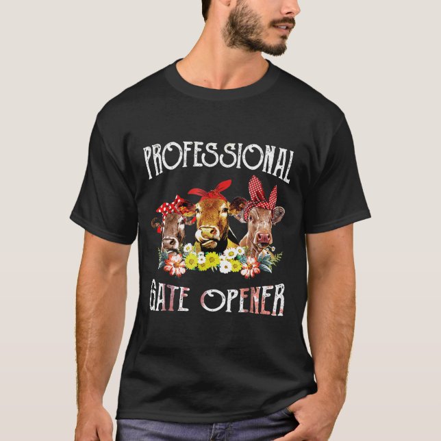 Camiseta Apertura De Puerta Profesional Para Amantes De Las (Anverso)