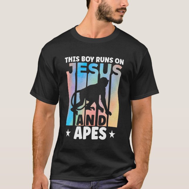 Camiseta Apes Set for Monkey Aovers Ape Cita_1 (Anverso)