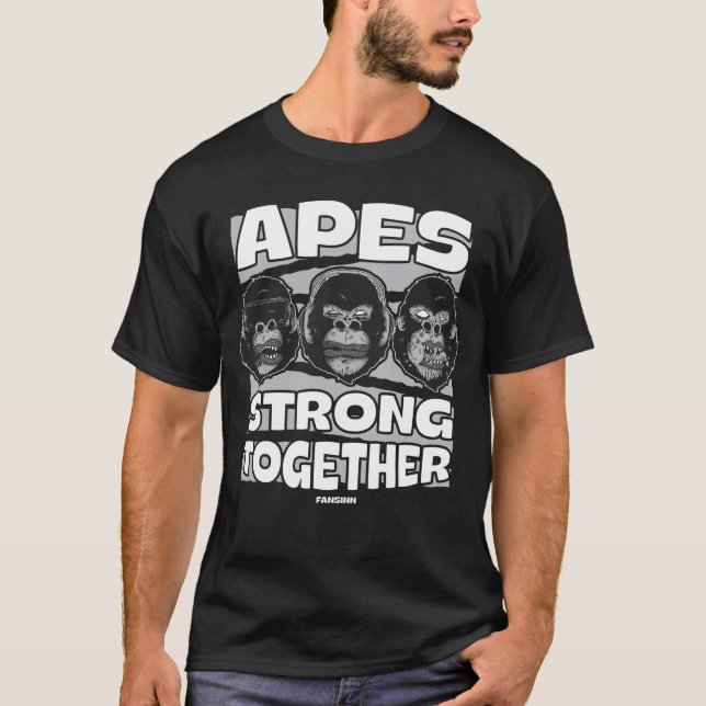 Camiseta Apes Strong Together (Anverso)
