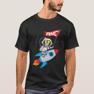 Camiseta Apes To The Moon Amc Short Squeeze
