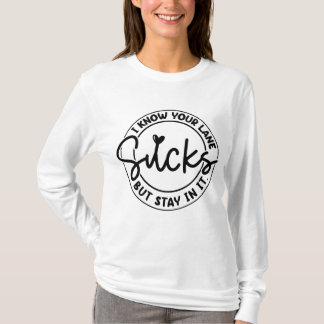 Camiseta Apesta pero quédate en tu carril