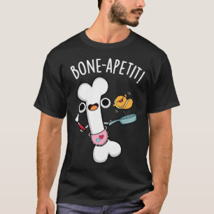 Camiseta Apetito óseo Divertido bollo de cocina