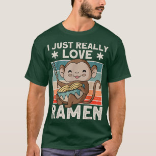 Camiseta Apetos fideos japoneses que realmente amo Ramen Ka