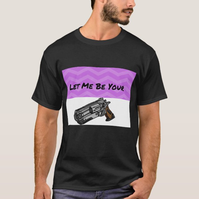 Camiseta Apex Legends *Déjenme ser el hombre de la espalda* (Anverso)