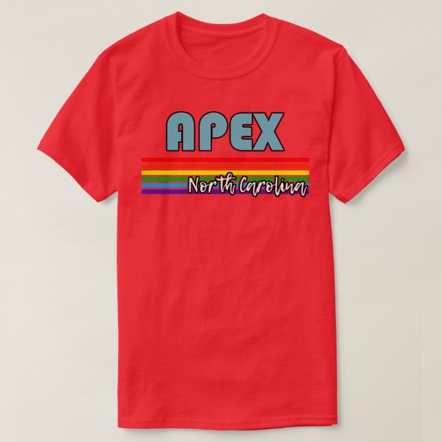 Camiseta Apex North olina Orgullo Apex LGBT Regalo LGBTQ Su (Diseño del anverso)