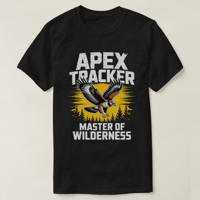 Camiseta Apex Tracker – Flying Eagle Hunting T-Shirt (Diseño del anverso)