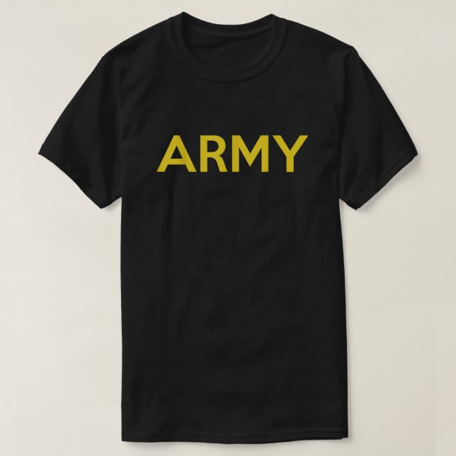 Camiseta APFU - Uniforme de aptitud física para el ejército (Diseño del anverso)