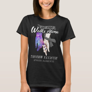 Camiseta Aphasia Awareness Ribbon Support Gifts