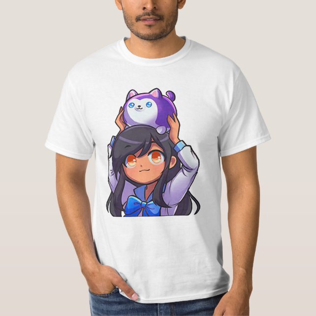 Camiseta aphmau kawaii (Anverso)