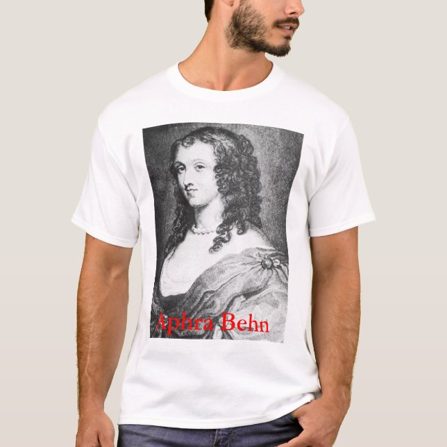 Camiseta Aphra Behn (Anverso)