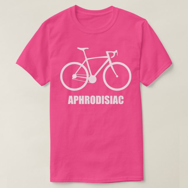 Camiseta Aphrodisiac en bicicleta (Diseño del anverso)
