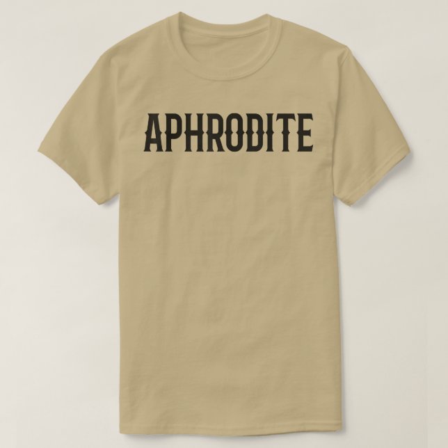 Camiseta Aphrodite Costume  (Diseño del anverso)