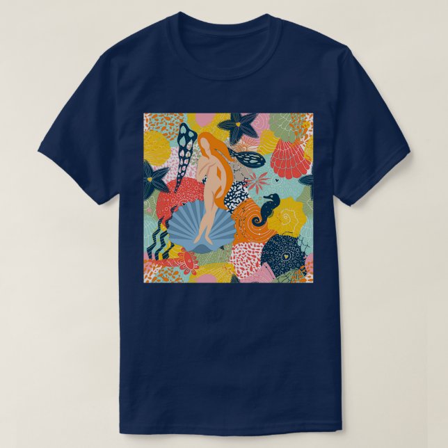 Camiseta Aphrodite Rising (Diseño del anverso)
