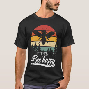 Camiseta Apiario retro naturaleza colmena panal insecto abe