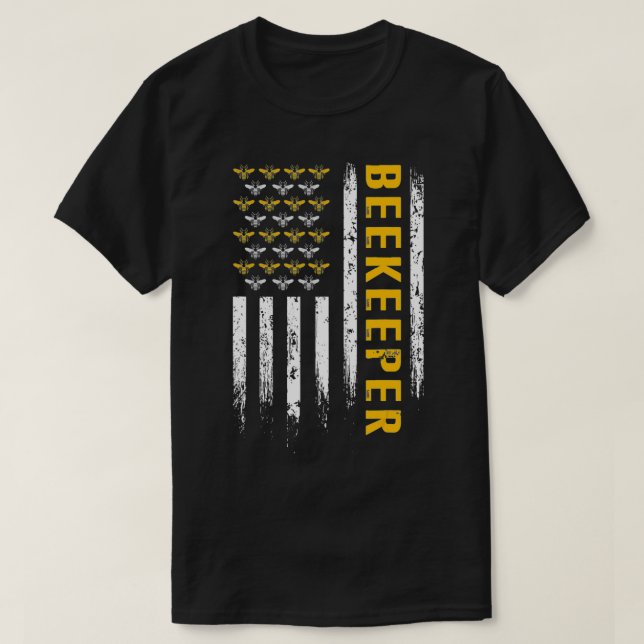 Camiseta Apiarist Beekeeper Educates Bee Apiculture Beekeep (Diseño del anverso)