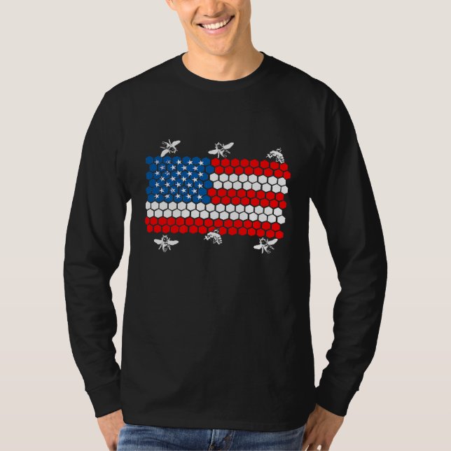 Camiseta Apiarista Beekeeper Inspirando Beekee Apiculture (Anverso)