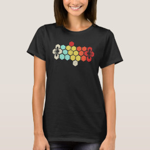 Camiseta Apicultor Apicultura Miel Retro Vintage Panal