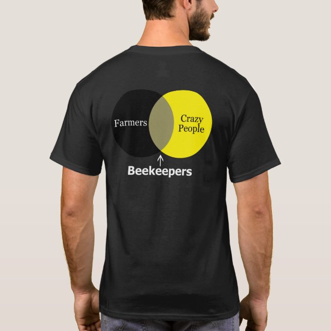 Camiseta Apicultores locos (Reverso)