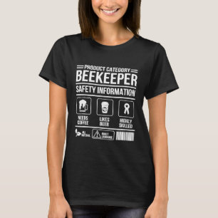 Camiseta Apicultura Apiarista Beekeeper Info Bee Apicultura