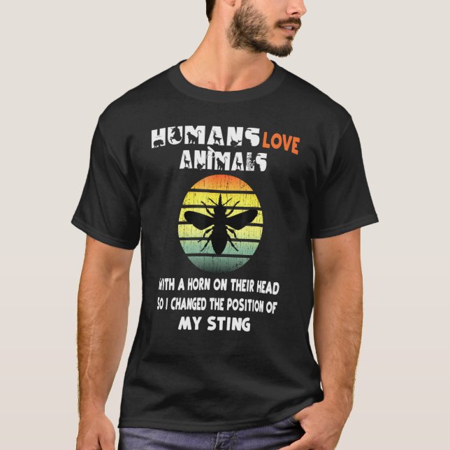 Camiseta apicultura Apióloga de maíz de abeja Retro Beekeep (Anverso)