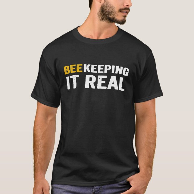 Camiseta Apicultura De Verdadera Abeja Abeja (Anverso)