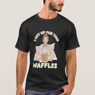 Camiseta Apilar u2018Em Alto Diversión Brunch de Waffle