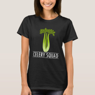 Camiseta Apio Comida Dicho Irónico Puerros Verdura