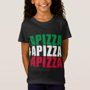 Camiseta Apizza Bandera Italiana New Haven Style Pizza