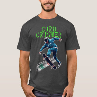 Camiseta Aplastador de bordillos divertido