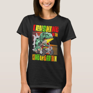Camiseta Aplastamiento en monstruo de jardín de infancia Di