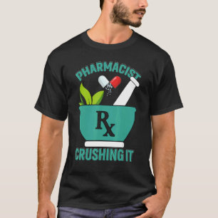 Camiseta Aplastamiento Farmacéutico Farmacéutico Farmacéuti