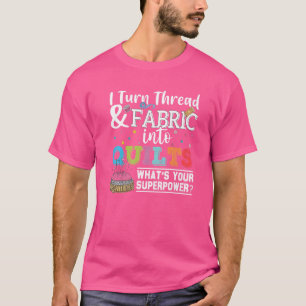 Camiseta Aplastamiento I Convierte El Tejido De Hilo En Sea