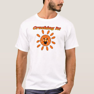 Camiseta Aplastándolo - Luz de futbolín Sunshine Naranja