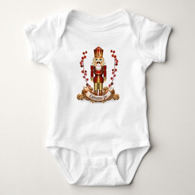 Camiseta ¡Aplastándolo! Tejido de nuez (Anverso)