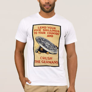 Camiseta Aplastar A Los Alemanes