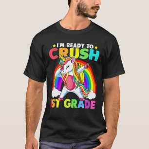 Camiseta Aplastar A Unicornio De Primer Grado De Volviendo 