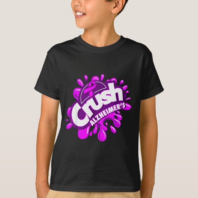 Camiseta Aplastar Alzheimer (Anverso)